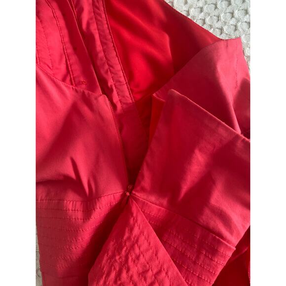 BCBGMAXAZRIA Woven Cotton Ruffle‎ Halter Party Dress Sz 2 - Picture 7 of 14